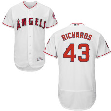 Los Angeles Angels of Anaheim #43 Garrett Richards White Flexbase Authentic Collection Jersey
