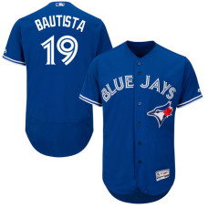 Toronto Blue Jays #19 Jose Bautista Royal Blue Flexbase Authentic Collection Jersey
