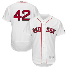 Boston Red Sox Jackie Robinson #42 White Commemorative Flex Base Jersey