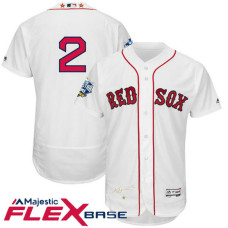 Boston Red Sox Xander Bogaerts #2 White 2016 All-Star Game Signature Flex Base Jersey