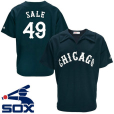 Chicago White Sox Chris Sale #49 Navy Turn Back the Clock Throwback Player Jersey