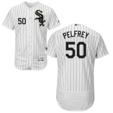 Chicago White Sox Mike Pelfrey #50 White Home Flex Base Jersey