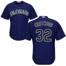 Colorado Rockies Tyler Chatwood #32 Purple Authentic Cool base Jersey
