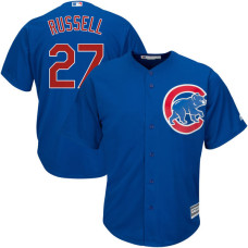 Chicago Cubs #27 Addison Russell Royal Cool Base Authentic Player Jersey