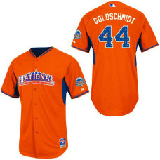 Arizona Diamondbacks #44 Paul Goldschmidt Authentic Orange National League 2013 All Star Jersey