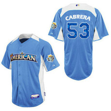 San Francisco Giants #53 Melky Cabrera Blue 2012 All Star BP Jersey