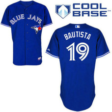 YOUTH Toronto Blue Jays #19 Jose BautistaBlue New Cool Base Jersey
