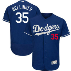 Los Angeles Dodgers Cody Bellinger #35 Royal Authentic Fashion Flex Base Jersey