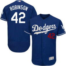 Los Angeles Dodgers Jackie Robinson #42 Royal Authentic Collection Flexbase Player Jersey