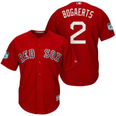 Boston Red Sox Xander Bogaerts #2 2017 Spring Training Grapefruit League Patch Red Cool Base Jersey