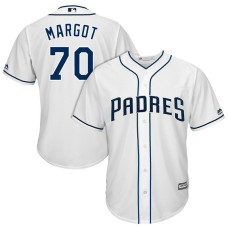 San Diego Padres Manuel Margot #70 2017 Home White Cool Base Jersey