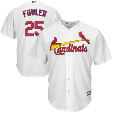 St. Louis Cardinals Dexter Fowler #25 Home White Cool Base Jersey