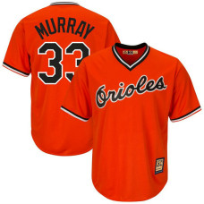 Eddie Murray #33 Baltimore Orioles Cooperstown Orange Cool Base Jersey
