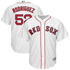 Eduardo Rodriguez #52 Boston Red Sox Replica Home White Cool Base Jersey