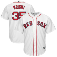 Steven Wright #35 Boston Red Sox Replica Home White Cool Base Jersey