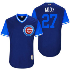 Chicago Cubs Addison Russell #27 Addy Royal Nickname 2017 Little League Players Weekend Jersey