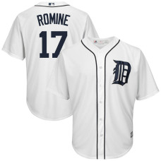 Andrew Romine #17 Detroit Tigers Replica Home White Cool Base Jersey