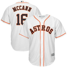 Houston Astros #16 Brian McCann Home White Cool Base Jersey