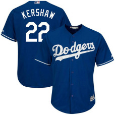 Los Angeles Dodgers #22 Clayton Kershaw Replica Alternate Royal Cool Base Jersey