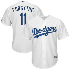Logan Forsythe #11 Los Angeles Dodgers Replica Home White Cool Base Jersey