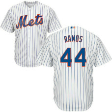 A.J. Ramos #44 New York Mets Home White Cool Base Jersey