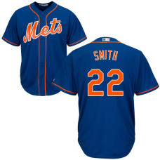 Dominic Smith #22 New York Mets Alternate Royal Cool Base Jersey