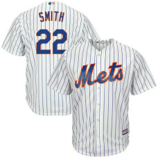 Dominic Smith #22 New York Mets Home White Cool Base Jersey