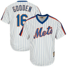 Dwight Gooden #16 New York Mets Replica Cooperstown White Cool Base Jersey
