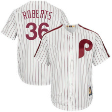 Robin Roberts #36 Philadelphia Phillies Replica Cooperstown Collection White Cool Base Jersey
