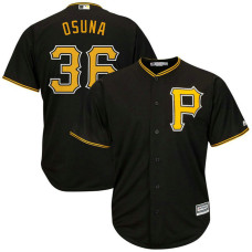 Jose Osuna #36 Pittsburgh Pirates Replica Alternate Black Cool Base Jersey