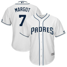 Manuel Margot #7 San Diego Padres Replica Home White Cool Base Jersey