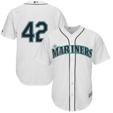 Seattle Mariners #42 Jackie Robinson Commemorative White Cool Base Jersey