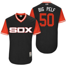 Chicago White Sox Mike Pelfrey #50 Big Pelf Black Nickname 2017 Little League Players Weekend Jersey