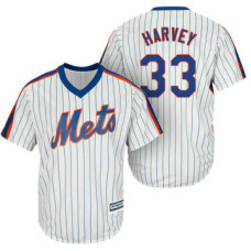 New York Mets #33 Matt Harvey White Official Cool Base Jersey