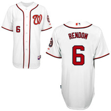 Washington Nationals #6 Anthony Rendon Authentic White Home Cool Base Jersey