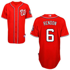 Washington Nationals #6 Anthony Rendon Authentic Red Alternate Cool Base Jersey