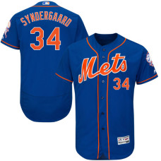 New York Mets Noah Syndergaard #34 Royal Flexbase Authentic Collection Alternate Player Jersey