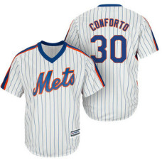 New York Mets #30 Michael Conforto White Official Cool Base Jersey