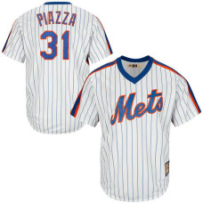 New York Mets #31 Mike Piazza White Official Cool Base Jersey