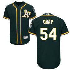 Oakland Athletics Sonny Grey #54 Green Flexbase Authentic Collection Player Jersey