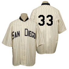 San Diego Padres #33 James Shields Cream 1936 Turn Back the Clock 80th Anniversary Jersey