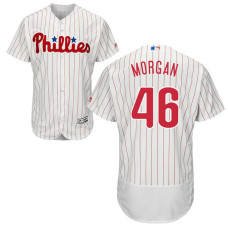Philadelphia Phillies Adam Morgan #46 White Authentic Collection Home Flex Base Player Jersey