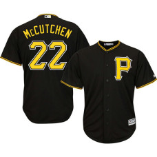 Pittsburgh Pirates #22 Andrew McCutchen Black Authentic Cool Base Jersey