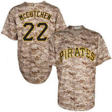 Pittsburgh Pirates #22 Andrew McCutchen Camo Official Cool Base Jersey