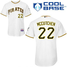 Pittsburgh Pirates #22 Andrew McCutchen White Home Cool Base Jersey