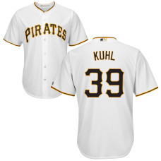 Pittsburgh Pirates #39 Chad Kuhl White Cool Base Home Jersey