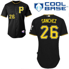 Pittsburgh Pirates #26 Tony Sanchez Authentic Black Alternate Cool Base Jersey