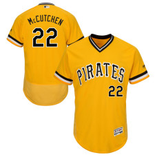 Pittsburgh Pirates Andrew McCutchen #22 Yellow Authentic Collection Flexbase Jersey