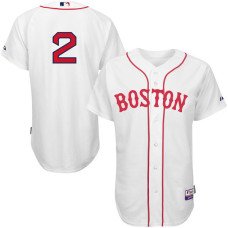 Boston Red Sox #2 Xander Bogaerts White 6300 Player Authentic Jersey