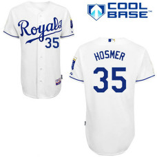 Kansas City Royals #35 Eric Hosmer White Home Cool Base Jersey